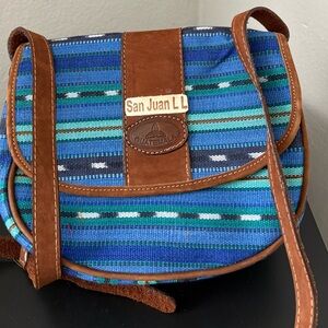 San Juan LL Women's Shoulder Bag Purse Made in Guatemala-Used